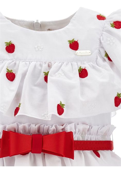 Abito con stampa fragole MONNALISA KIDS | 31G914 79449944